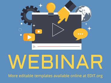 Edit Free Webinar Advertisement Templates