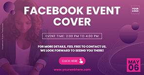 Event cover photo Facebook templates
