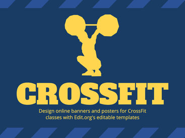 CrossFit Posters and Banners to Customize