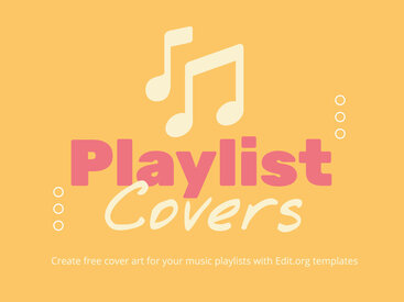 Free Playlist Cover Templates