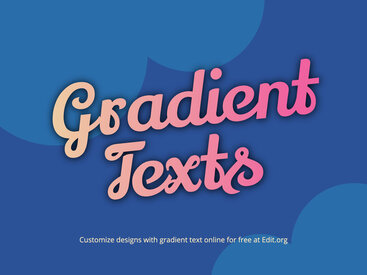 Online Gradient Text Generator