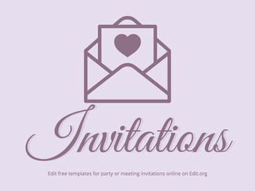 Free Online Invitation Maker
