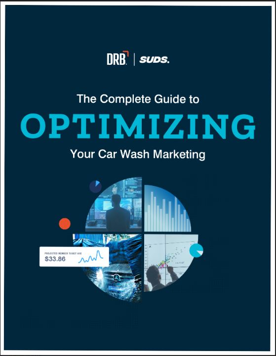 cover of SUDS car wash marketing e-book