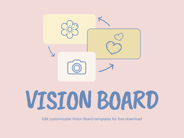 Free Online Vision Board Templates