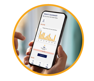 car wash metrics displaying on a mobile phone