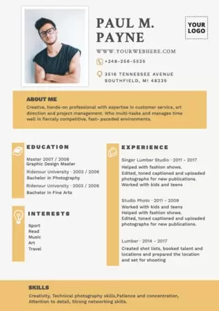 Create your resume