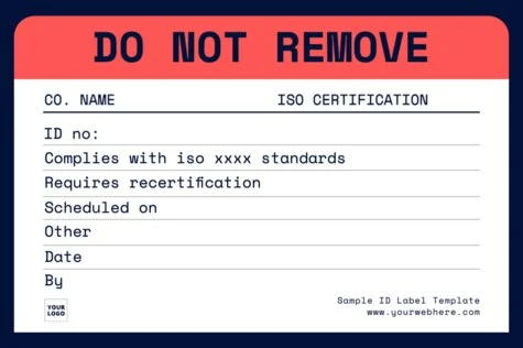 Customize your label