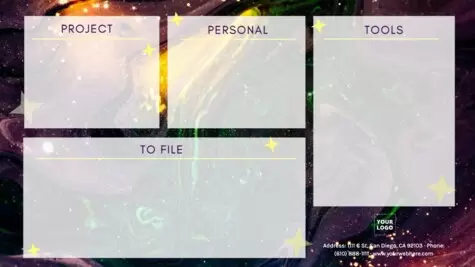Edit a desktop wallpaper organizer