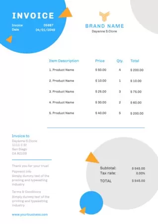 Edit an invoice