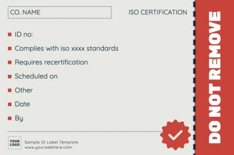 Customize your label