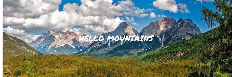 twitter cover nature template 