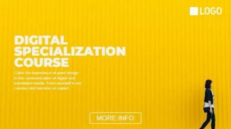 twitter post yellow template