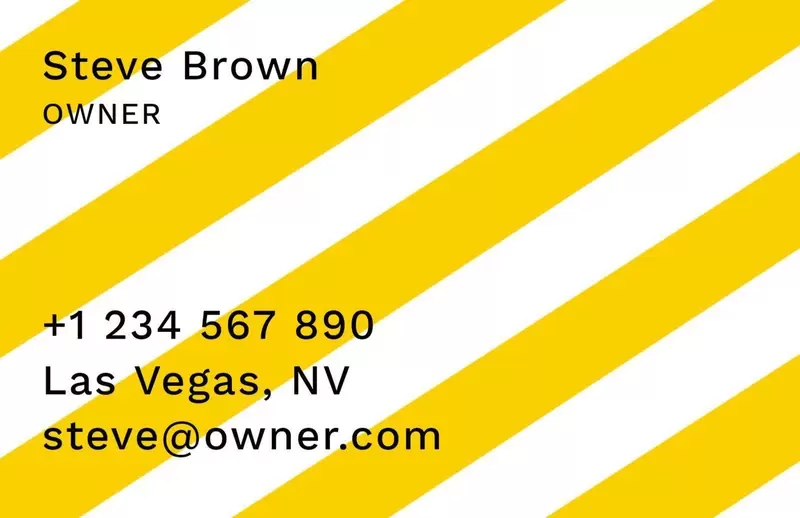 business card geometric patron template 