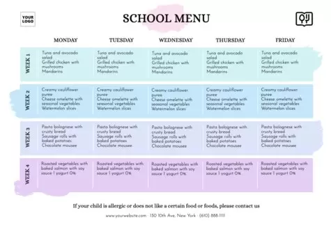 Edit a monthly planner