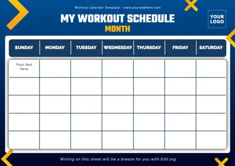 Edit a weekly planner
