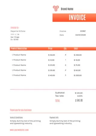 Edit an invoice