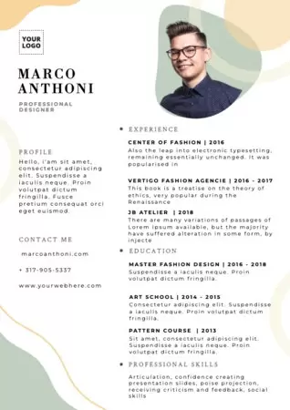 Create your resume