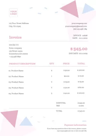 Edit an invoice