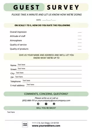 Edit a survey