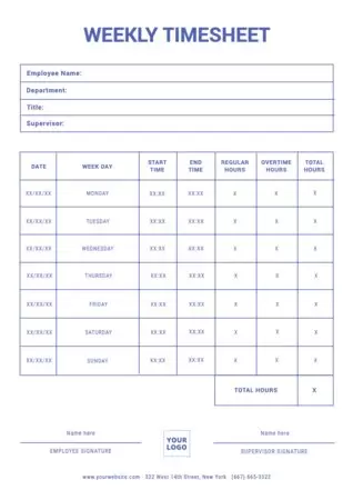 Edit a timesheet