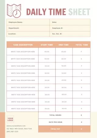 Edit a timesheet