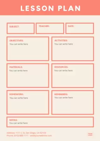 Edit a daily planner