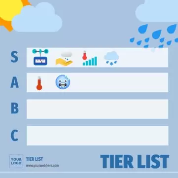 Edit a tier list blank template