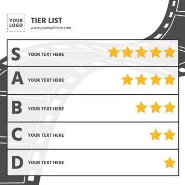 Edit a tier list blank template