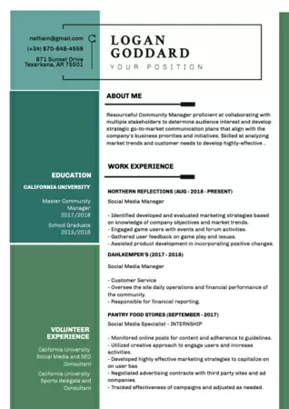 Create your resume