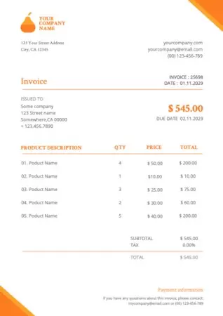 Edit an invoice