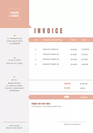 Edit an invoice