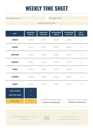 Edit a timesheet