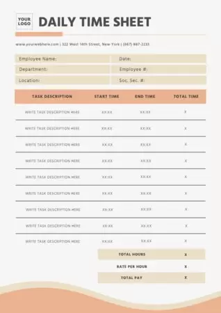 Edit a timesheet