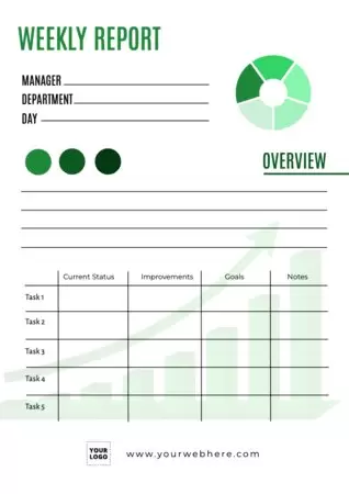 Design a report document