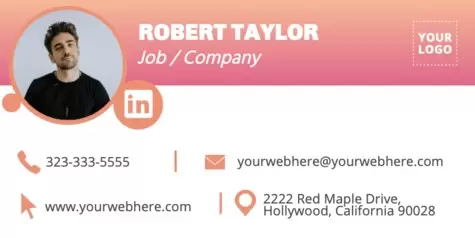 Edit an email signature