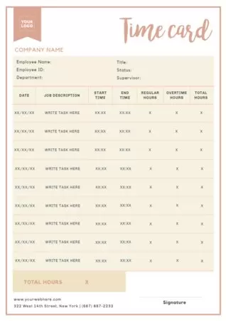 Edit a timesheet