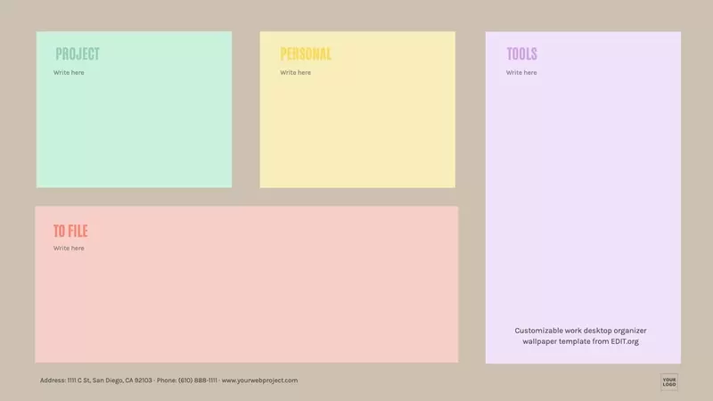 Desktop wallpaper organizer with calendar free download
