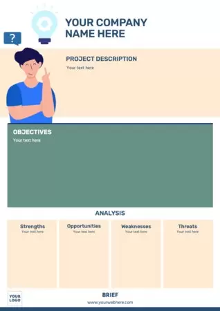 Edit a creative brief sample