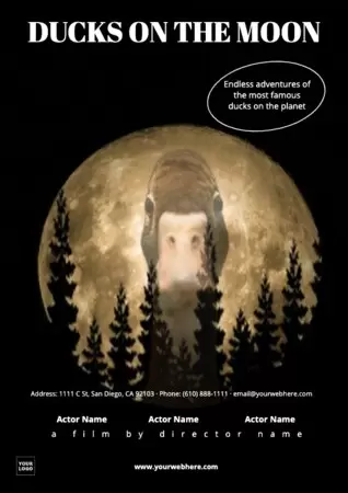 Edit a movie poster