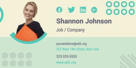 Edit an email signature