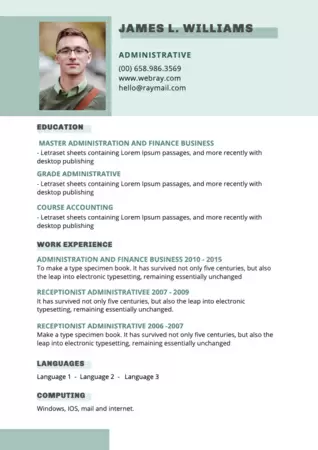 Create your resume