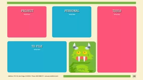 Edit a desktop wallpaper organizer