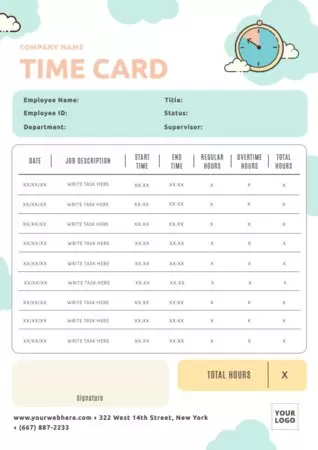 Edit a timesheet