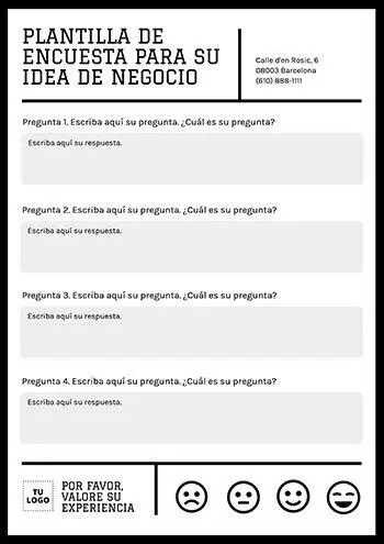 Encuestas gratis editables
