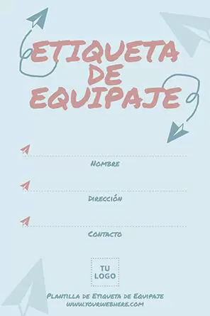 Etiquetas de Equipaje