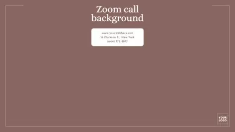 Edit a virtual background