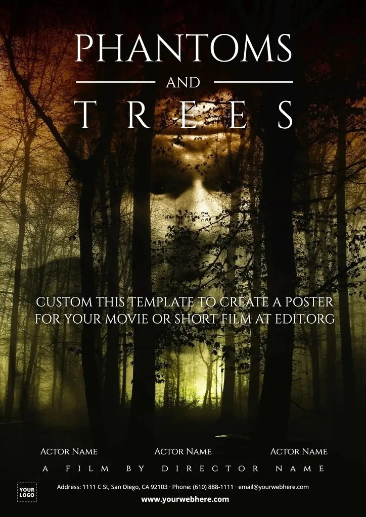 Movie poster template maker for free
