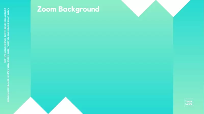 Fresh virtual background template to edit online for free
