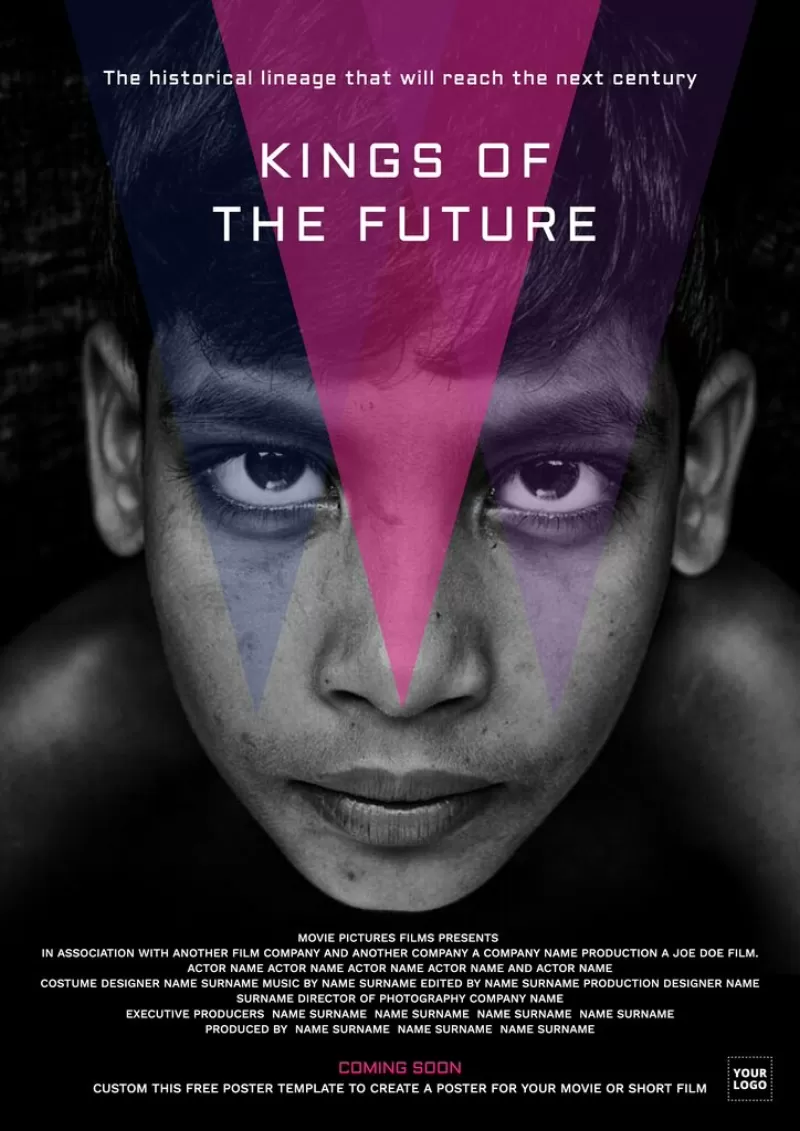 Movie poster template maker to edit film posters