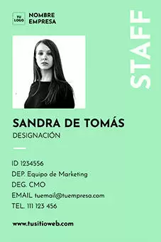 Tarjetas Identificación y Carnets